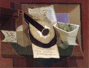 Juan Gris The still life having guitar oil painting